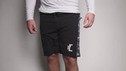 1Enemy's men's camo athletic shorts are built for performance. A lightweight material, tapered fit, and zippered pockets, these athletic shorts will be your new favorite. #color_red