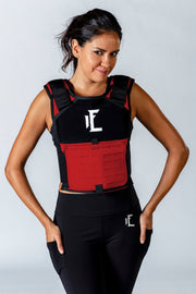 Train smarter, not harder with 1Enemy's weighted training vest. One of the best weighted vests on the market. #color_red