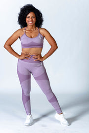 1Enemy's high waisted workout leggings for women provide a contour effect and the right support you need for you next training sesh.   #color_lavender