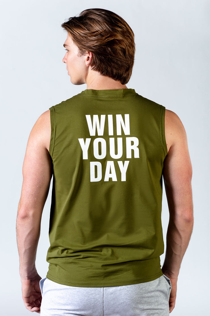 With the soft cotton blend material and sleeveless design,1Enemy&