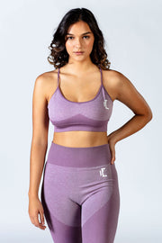 1Enemy's lavender contour gym leggings have a seamless design that contours the body and provided optimal comfort and confidence during your workout.  #color_lavender
