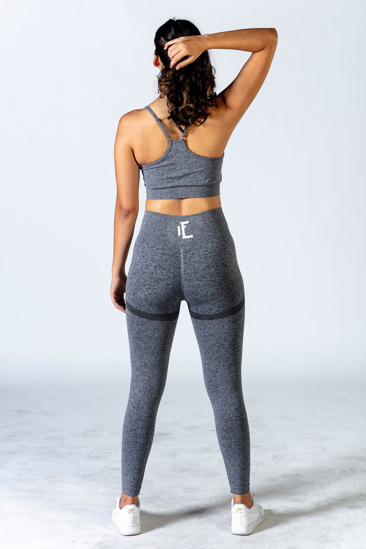 These high waisted scrunch butt gym leggings have designs meant to contour your shape and features to help provide support and comfort.  