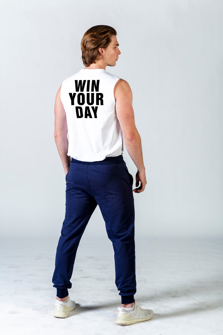 1Enemy – Win Your Day Original Tank - White