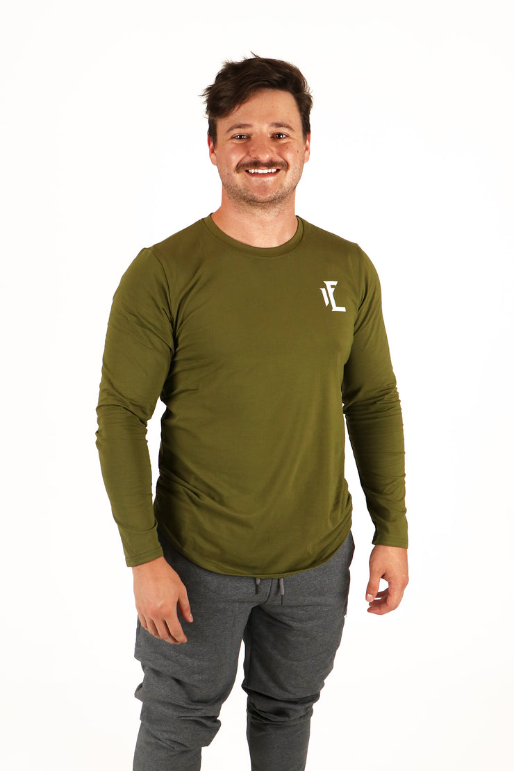 The long sleeve workout tee shirts by 1Enemy are the perfect addition to any fitness apparel.   