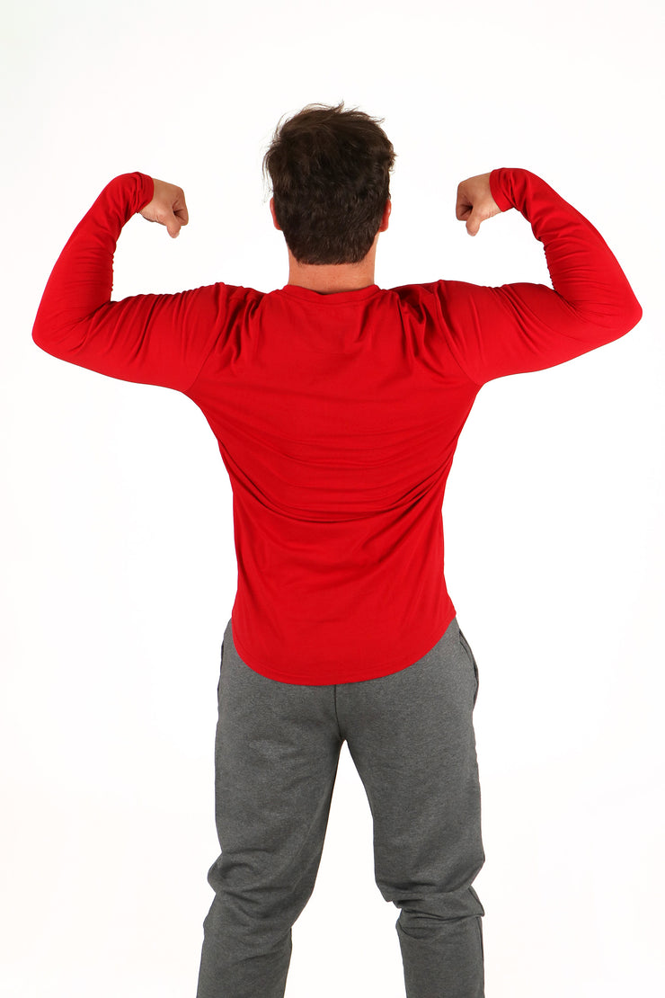 1Enemy - Original Lightweight Active Long Sleeve - Burgundy