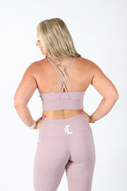 1Enemy - Soft Cargo Crossback Sports Bra#color_dusty-lavender