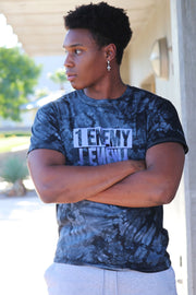 1Enemy's tie-dye t-shirts for men bring a fresh style to those tough training days. Made of 100% cotton, this tie-dye t-shirt is designed for comfort and durability.   #color_purple