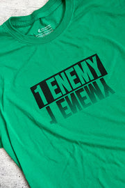 1Enemy – Font Reflection – Women's T-Shirt#color_green