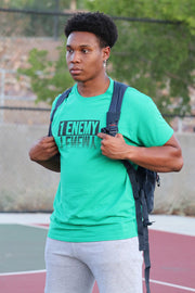 1Enemy is all about overcoming obstacles and facing our inner critic. Our men's streetwear t-shirt collection is the perfect example of endurance and adaptability.  #color_green