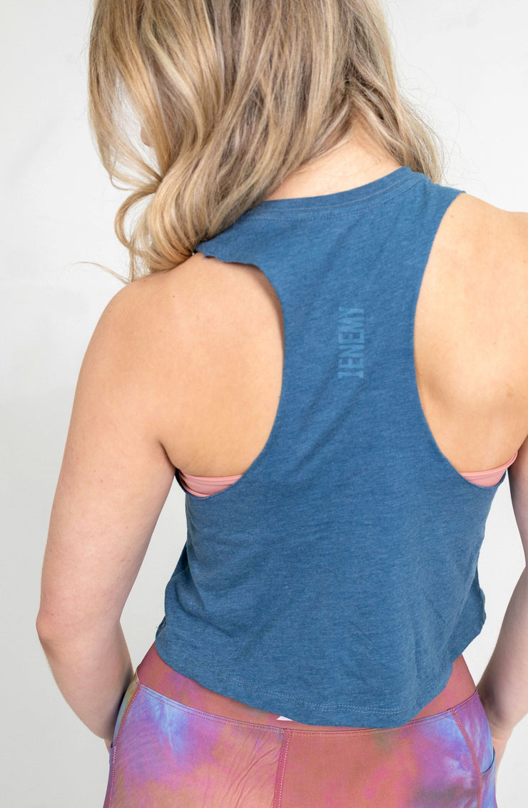 1Enemy- Racerback Crop Tank