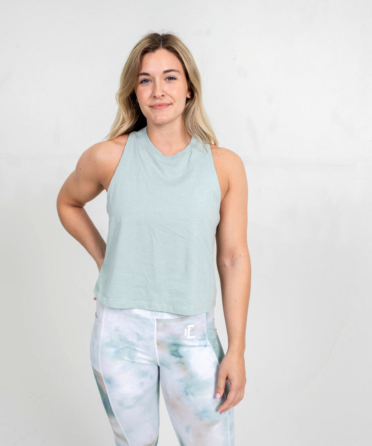 1Enemy- Racerback Crop Tank