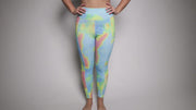 1Enemy's tie dye sports leggings with pockets combine style and function to your fitness. These leggings are made of a soft, durable fabric built to last. #color_valley-of-fire